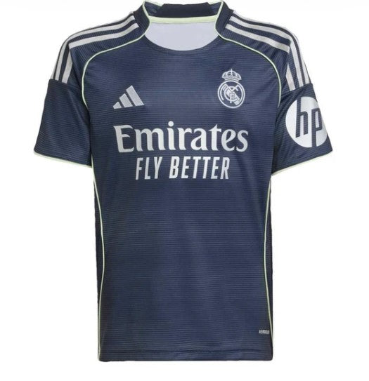 Camiseta y Pantalones para niños Real Madrid Away 25/26 - Con Medias