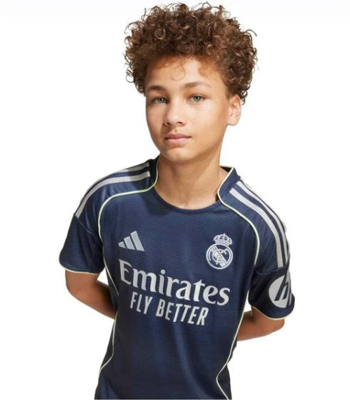 Camiseta y Pantalones para niños Real Madrid Away 25/26 - Con Medias