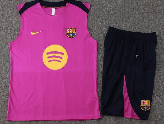 Camiseta y Pantalón corto de entrenamiento FC Barcelona 25/26