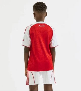 Camiseta y Pantalones para niños Arsenal Home 25/26 - Con Medias