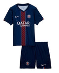 Camiseta y Pantalones para niños PSG Home 25/26