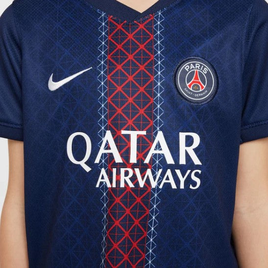 Camiseta y Pantalones para niños PSG Home 25/26 - Con Medias
