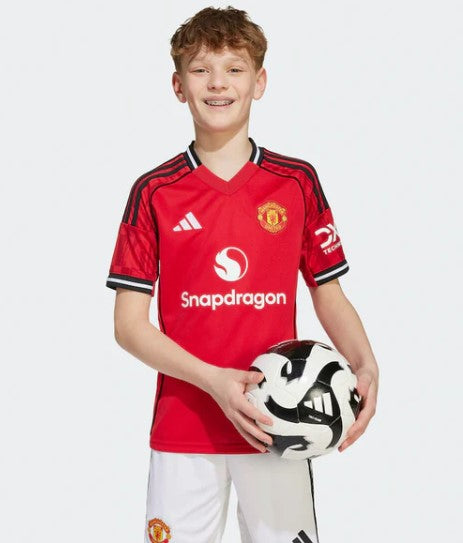 Camiseta y Pantalones para niños Manchester United Home 25/26