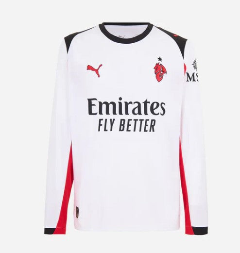 Camiseta AC Milan Manga Larga Away 25/26