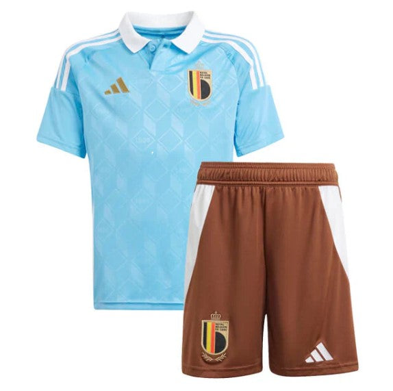 Camiseta y Pantalones para niños Bélgica Away 25/26
