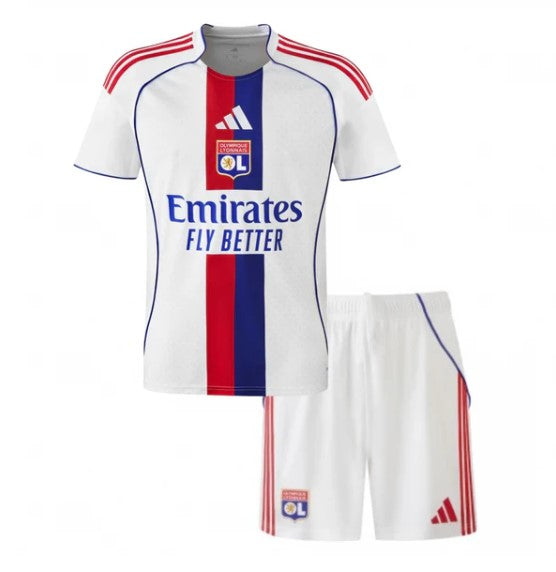 Camiseta y Pantalones para niños Lyon Home 25/26