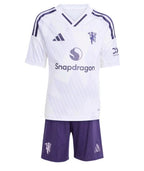 Camiseta y Pantalones para niños Manchester United Away 25/26
