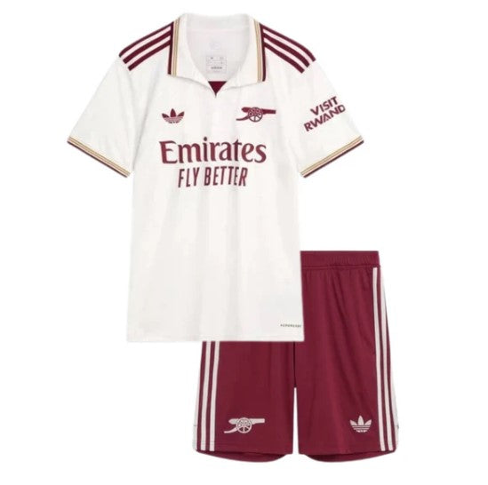 Camiseta y Pantalones para niños Arsenal Third 25/26
