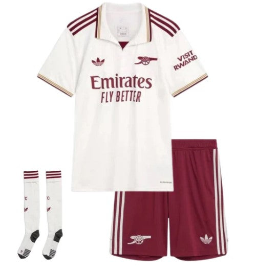 Camiseta y Pantalones para niños Arsenal Third 25/26 - Con medias