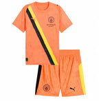 Camiseta y Pantalones para niños Manchester City Portero 25/26