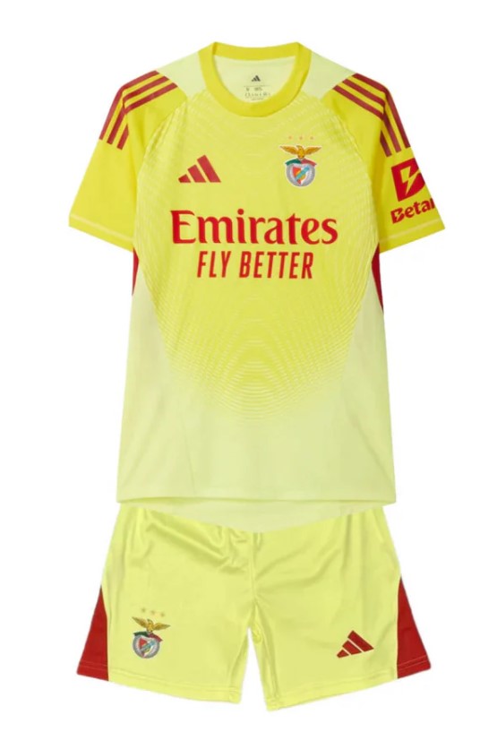 Camiseta y Pantalones para niños Benfica Portero 25/26