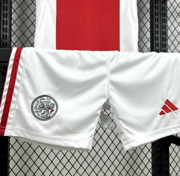 Camiseta y Pantalones para niños Ajax Home 25/26