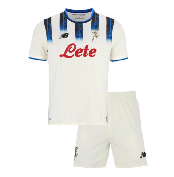 Camiseta y Pantalones para niños Atalanta Away 25/26
