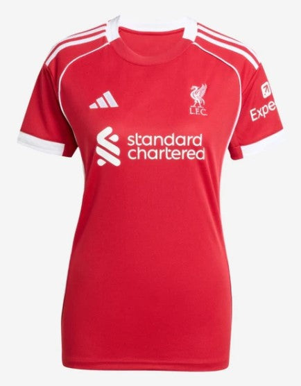 Camiseta Liverpool Home 25/26 - Mujer