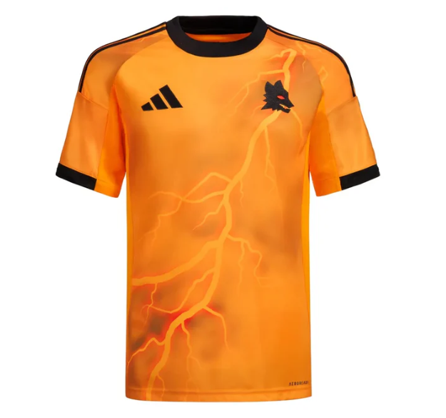 Camiseta y Pantalones para niños AS Roma Away 25/26