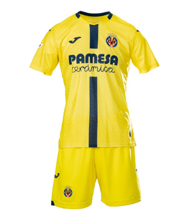Camiseta y Pantalones para niños Villarreal Home 25/26