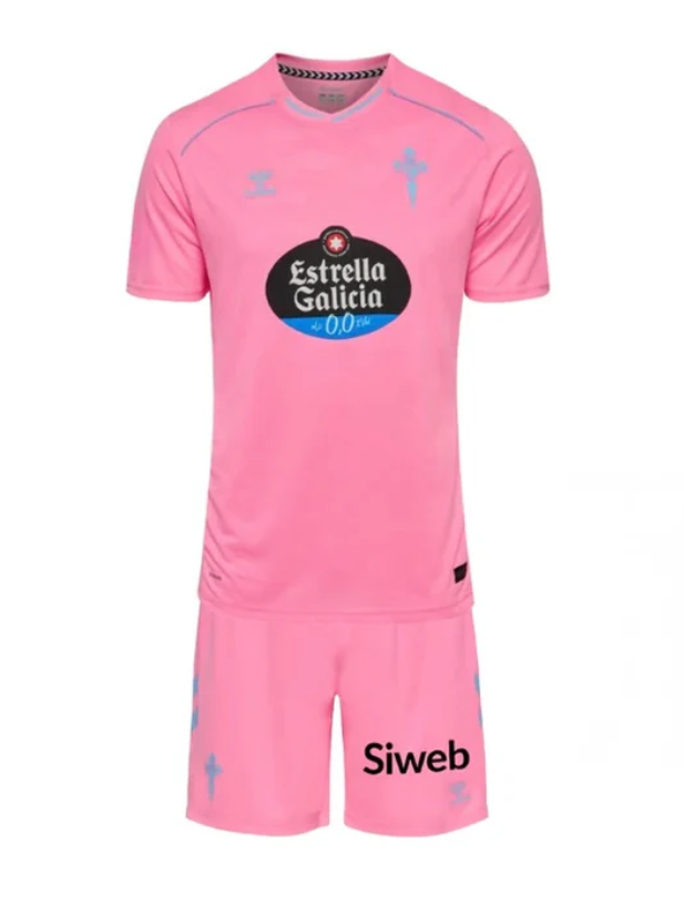 Camiseta y Pantalones para niños RC Celta Third 25/26