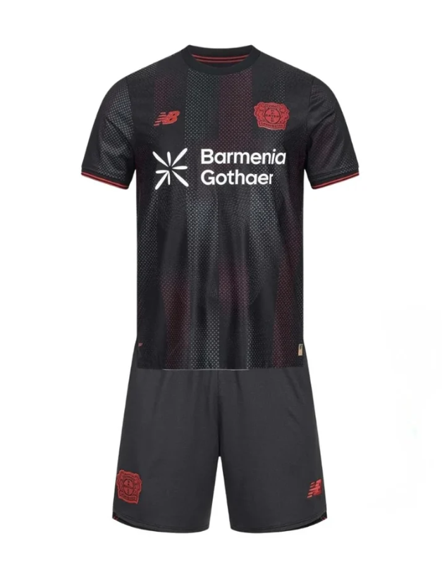 Camiseta y Pantalones para niños Bayer Leverkusen Home 25/26