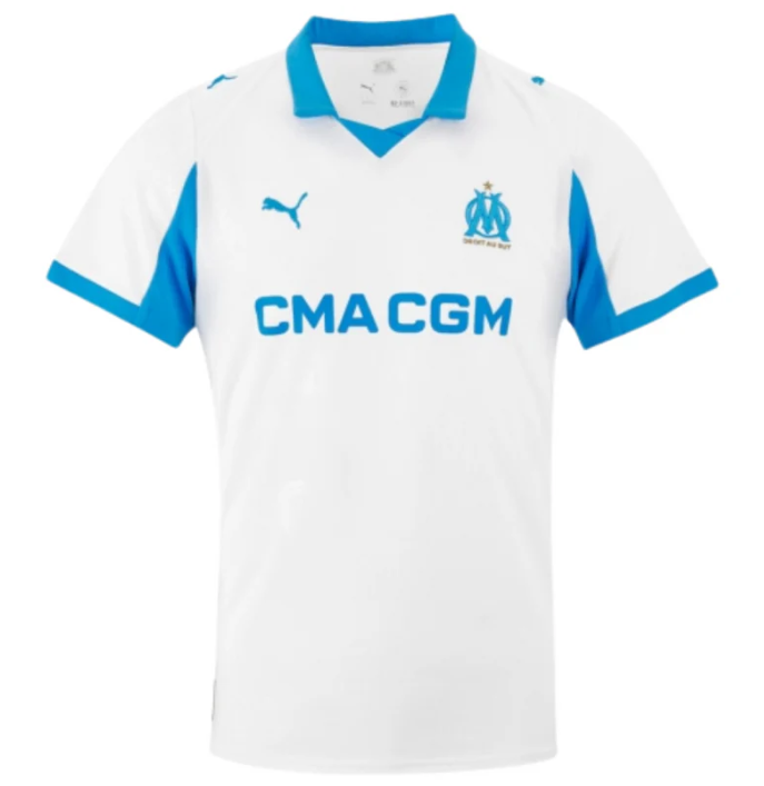 Camiseta y Pantalones para niños Olympique de Marseille Home 25/26