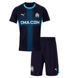 Camiseta y Pantalones para niños Olympique de Marseille Away 25/26