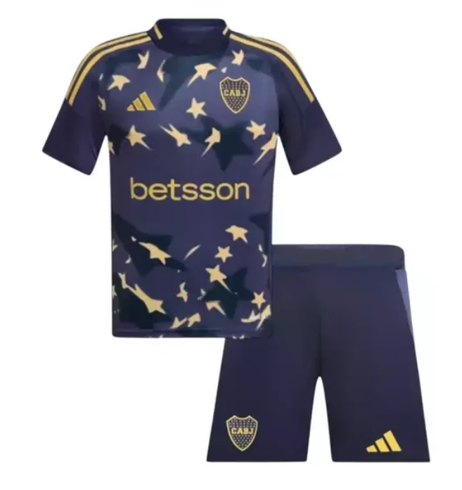 Camiseta y Pantalones para niños Boca Juniors Third 25/26