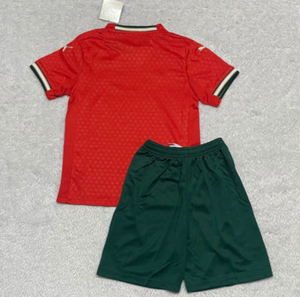 Camiseta y Pantalones para niños Portugal Home 25/26