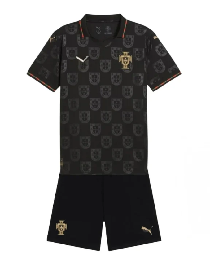 Camiseta y Pantalones para niños Portugal “Pantera Negra” 2026