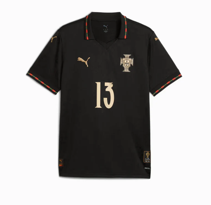 Camiseta Portugal Home "Pantera Negra" 2026