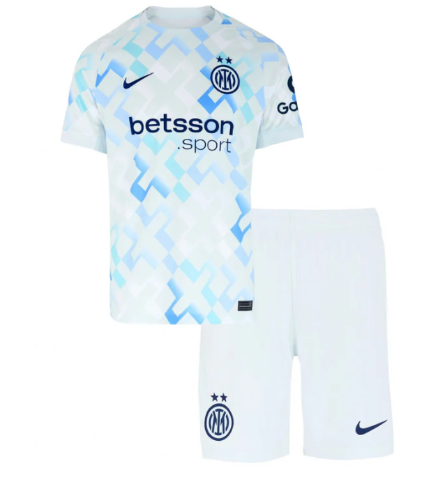 Camiseta y Pantalones para niños Inter Away 25/26