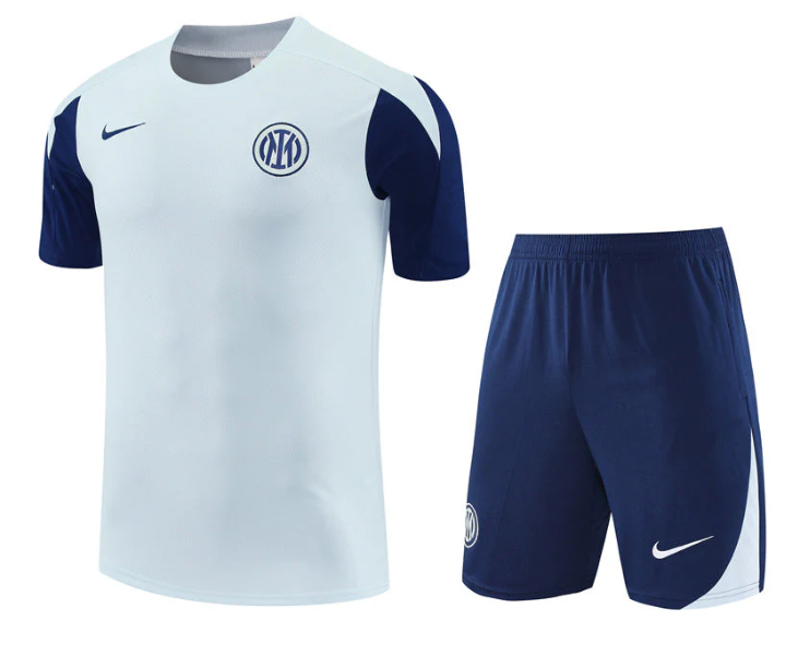 Camiseta y Pantalón corto de entrenamiento para niños Inter 25/26