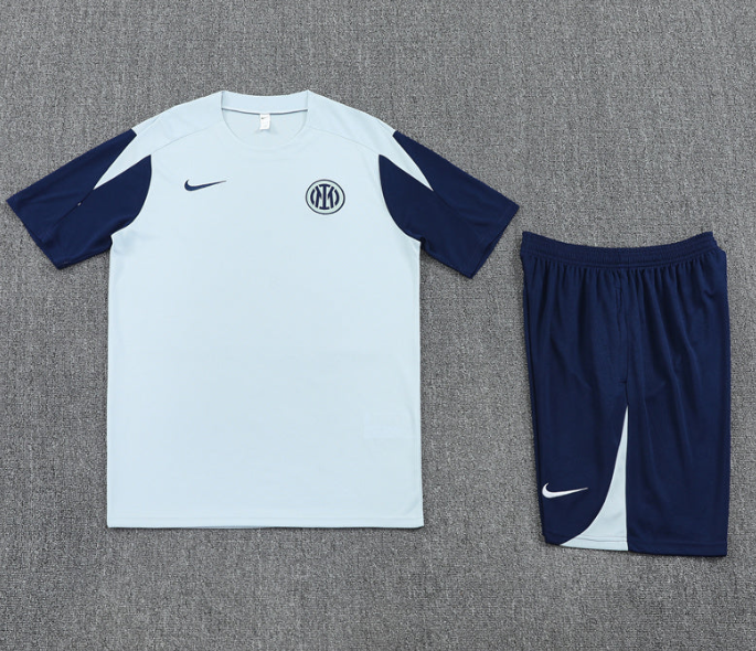 Camiseta y Pantalón corto de entrenamiento para niños Inter 25/26