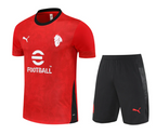 Camiseta y Pantalón corto de entrenamiento para niños AC Milan 25/26