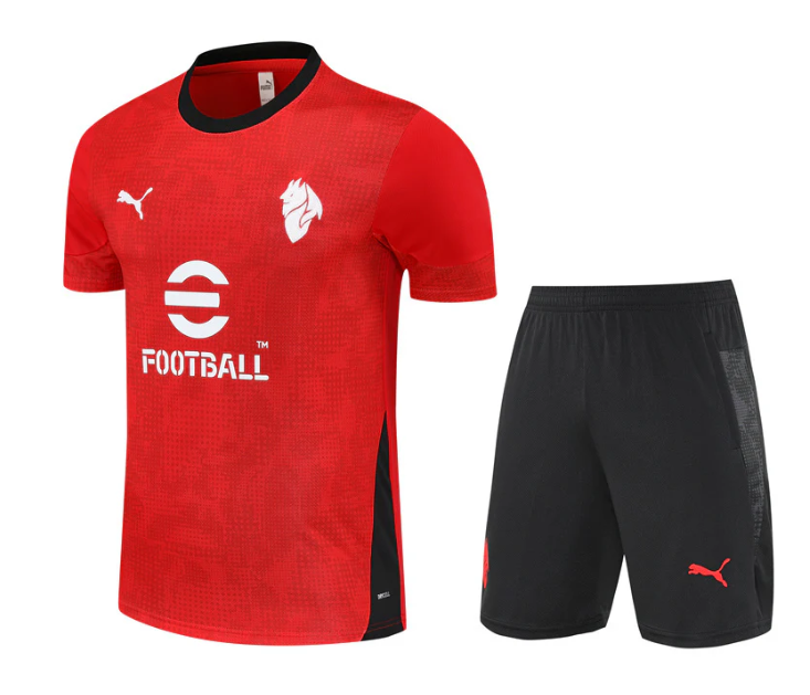 Camiseta y Pantalón corto de entrenamiento AC Milan 25/26