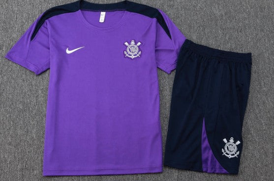 Camiseta y Pantalón corto de entrenamiento para niños Corinthians 25/26