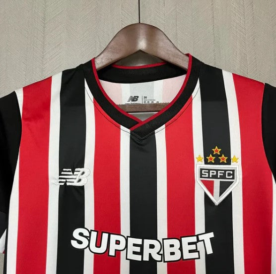 Camiseta y Pantalones para niños São Paulo Away 24/25