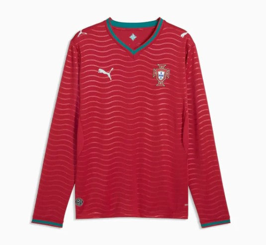 Camiseta Portugal Home 26/27 - Manga Larga