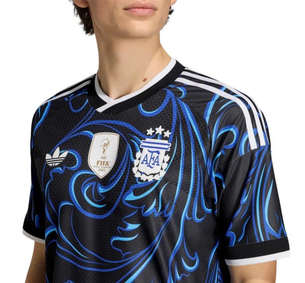 Camiseta Argentina Away Jugador 2026/27 - Con Parche de Campeón del Mundo