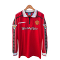Camiseta Manga Larga Manchester United Retro 1998