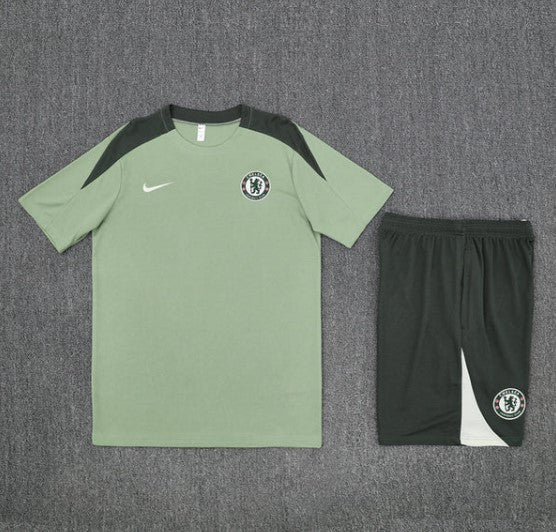 Camiseta y Pantalón corto de entrenamiento para niños Chelsea 2025/26