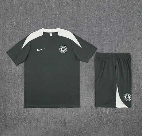 Camiseta y Pantalón corto de entrenamiento para niños Chelsea 2025/26