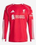 Camiseta Manga Larga Liverpool Home 2025/26