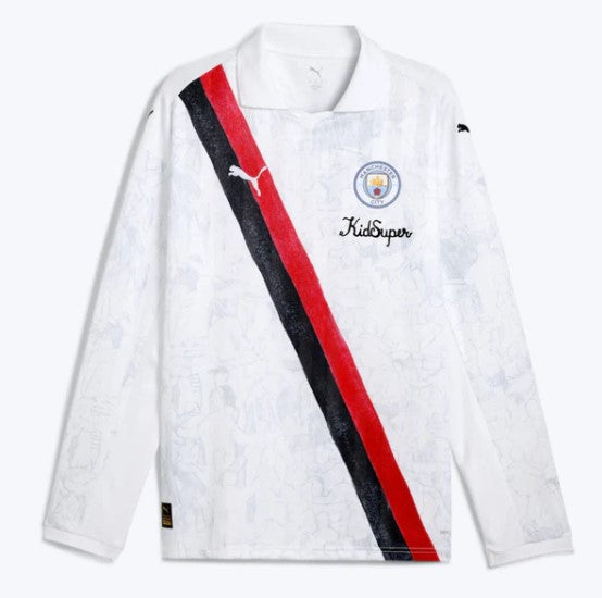 Camiseta Manga Larga Manchester City KidSuper 2025/26