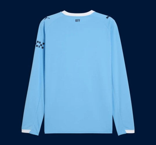 Camiseta Manga Larga Manchester City Home 2025/26