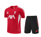 Camiseta y Pantalón corto de entrenamiento para niños Liverpool 2025/26