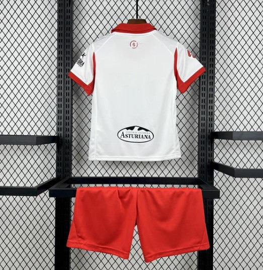 Camiseta y Pantalones para niños Sporting Gijón 25/26