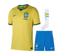Camiseta y Pantalones para niños Brasil Home 2026/27 - Con Medias