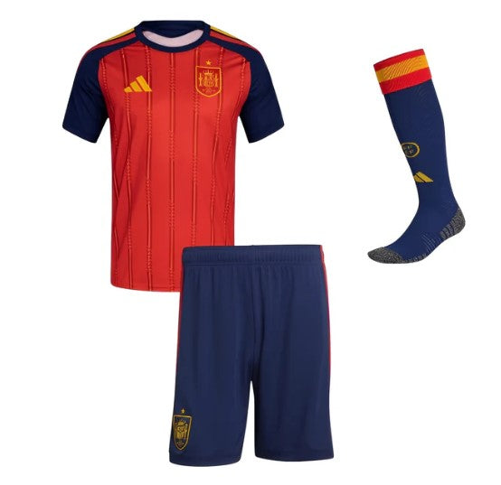Camiseta y Pantalones para niños España Home 2026/27 - Con Medias
