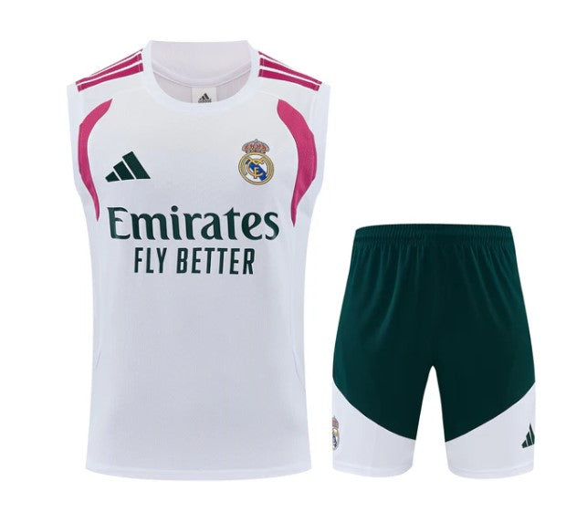 Camiseta y Pantalón corto de entrenamiento Real Madrid 26/27