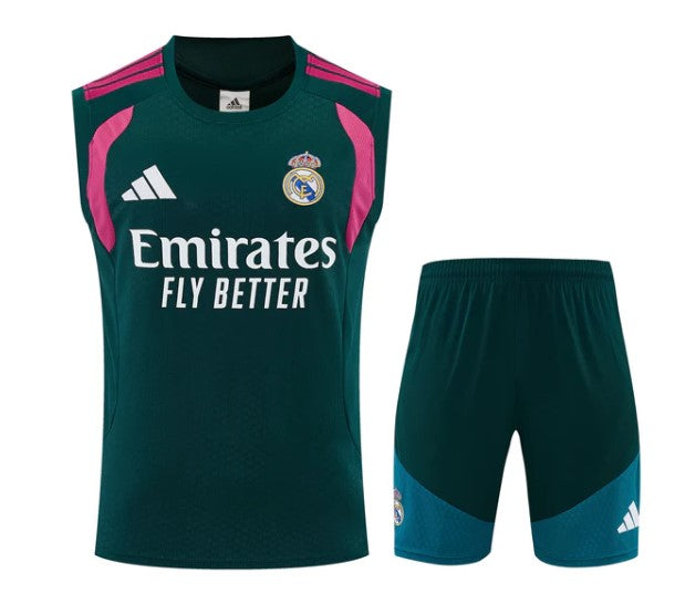 Camiseta y Pantalón corto de entrenamiento Real Madrid 26/27