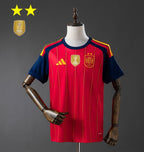 Camiseta España Home 2026/27 - Bicampeón del Mundo ⭐⭐ - Con Parche